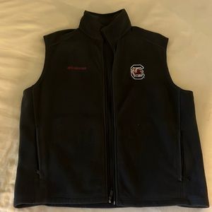 Mens Columbia XL South Carolina Gamecocks Vest
